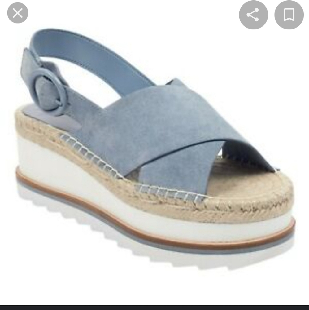 Marc Fisher LTD Glenna Platform Sandals size 9